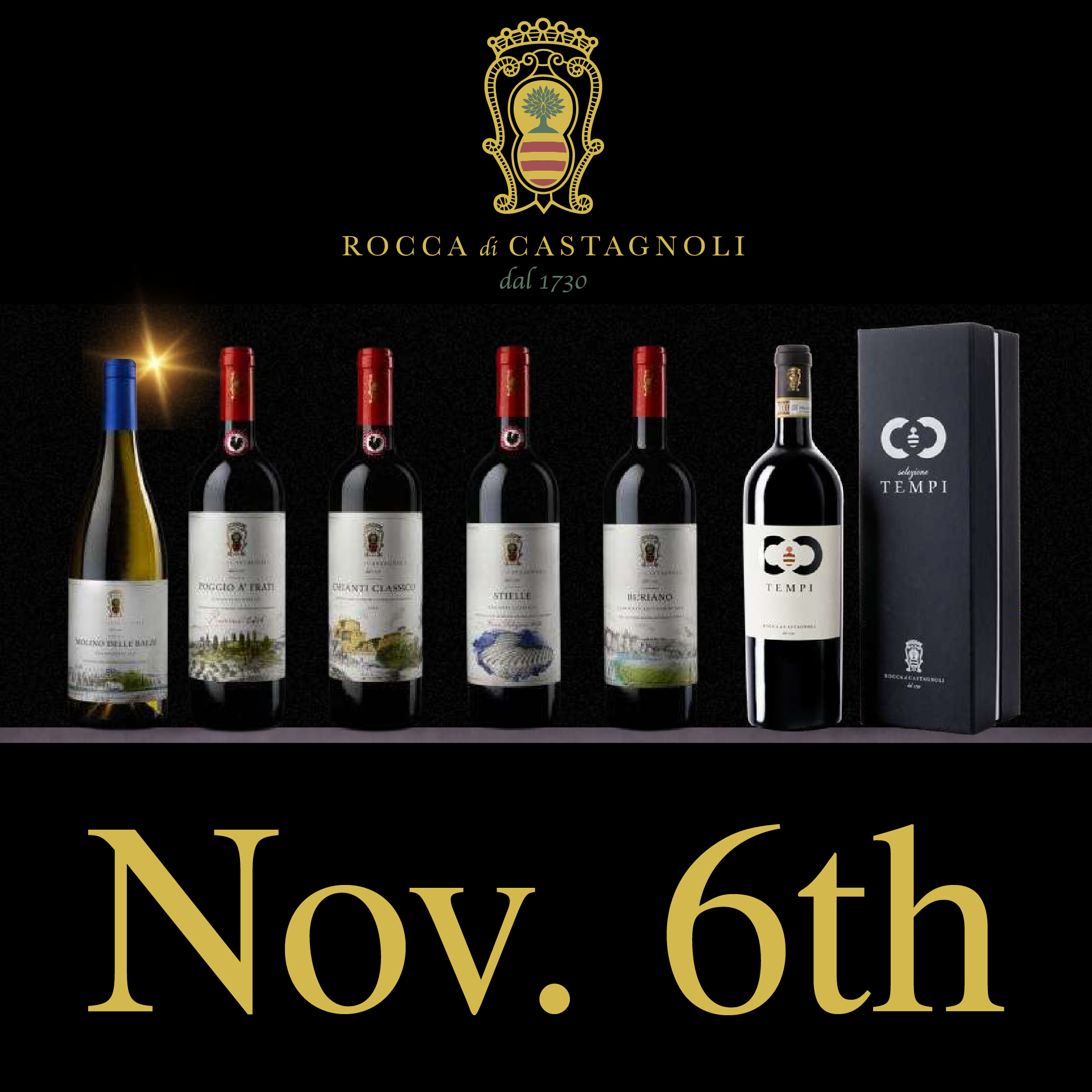 Wine Tasting Nov 6th