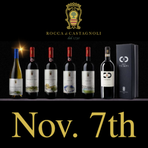 Wine Tasting Nov 7th