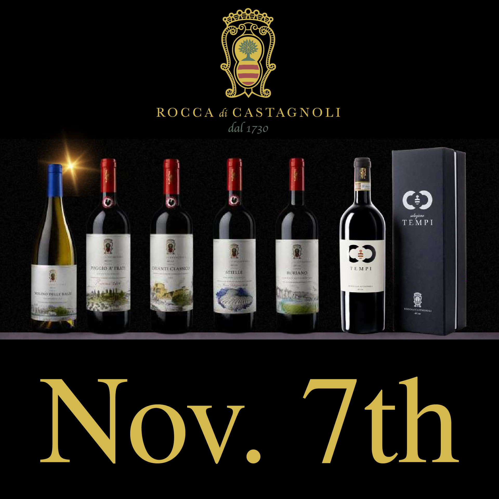 Wine Tasting Nov 7th