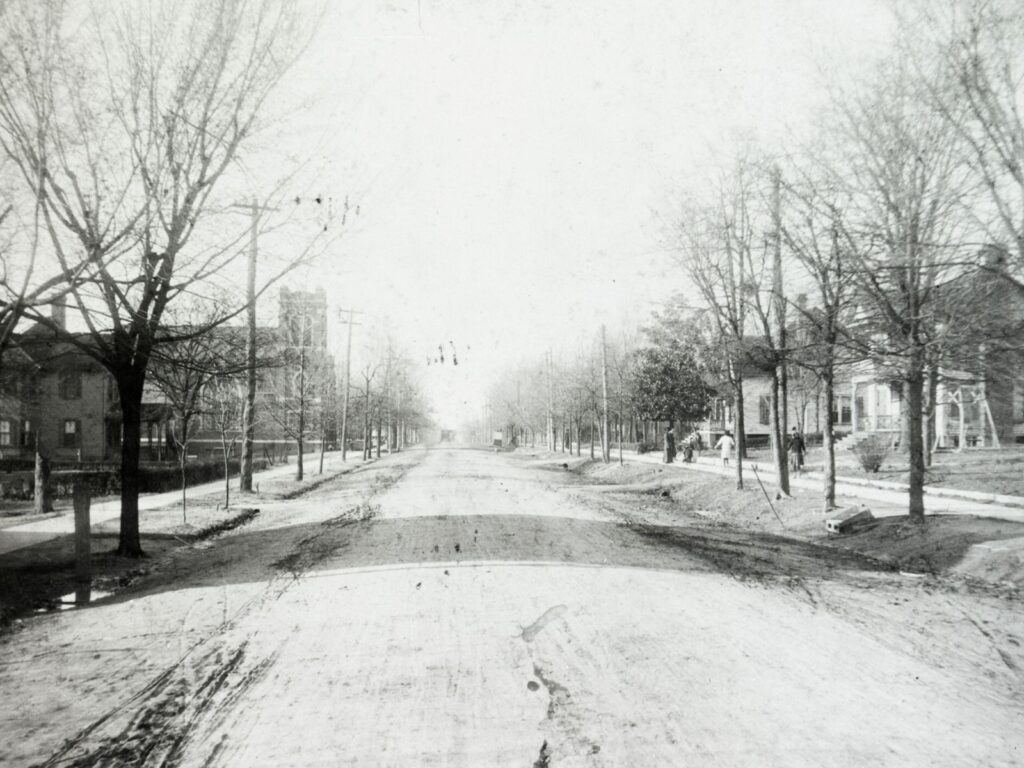 Hawkins Avenue In 1920